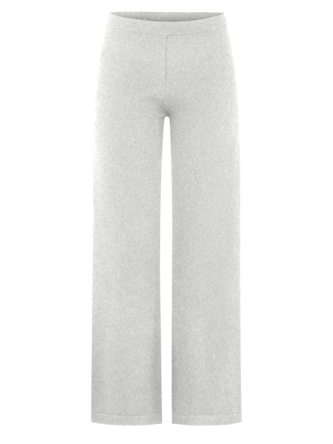 Kashmina "Classic" pants in 100% pure cashmere. Color: light grey. Scandinavian design by Kashmina. 