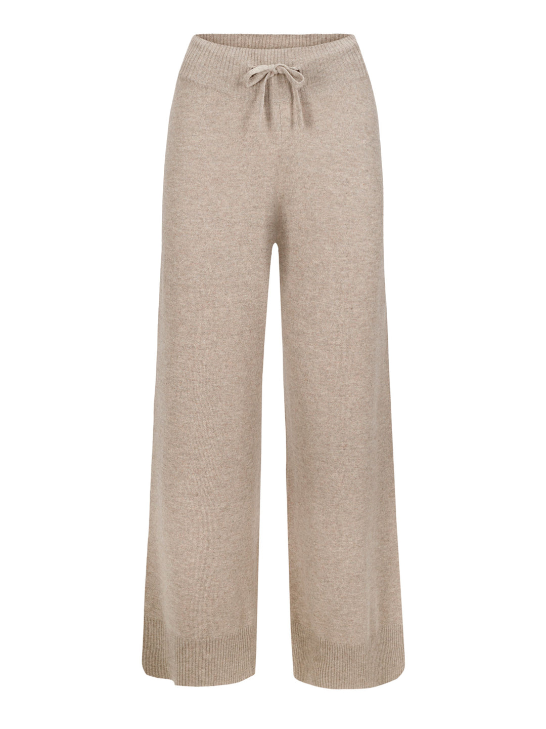 Cashmere pants "Lux Pants" in 100% pure cashmere. Color: Toast. Scandinavian design by Kashmina.