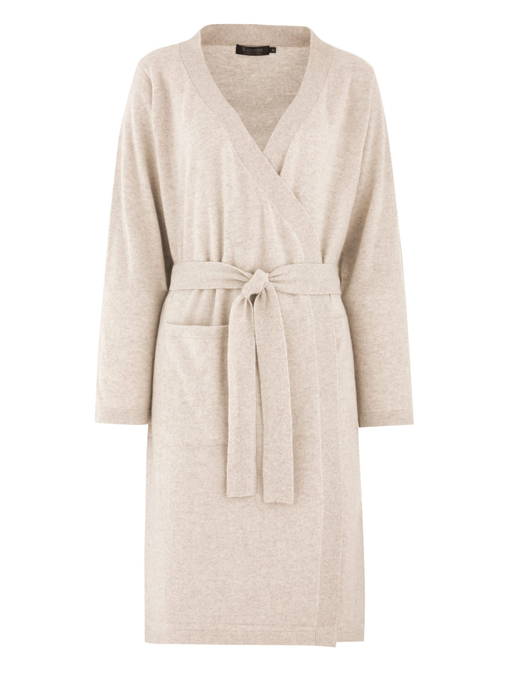 Cashmere robe Classic in 100% cashmere by Kashmina