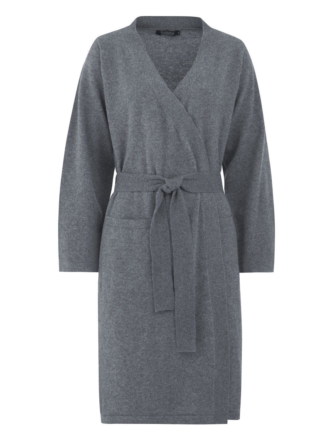 Morning robe Classic in 100% cashmere by Kashmina