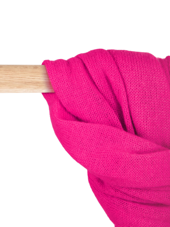 Cashmere scarf "Flow" 100% cashmere airy and light. Norwegian design. Hot pink