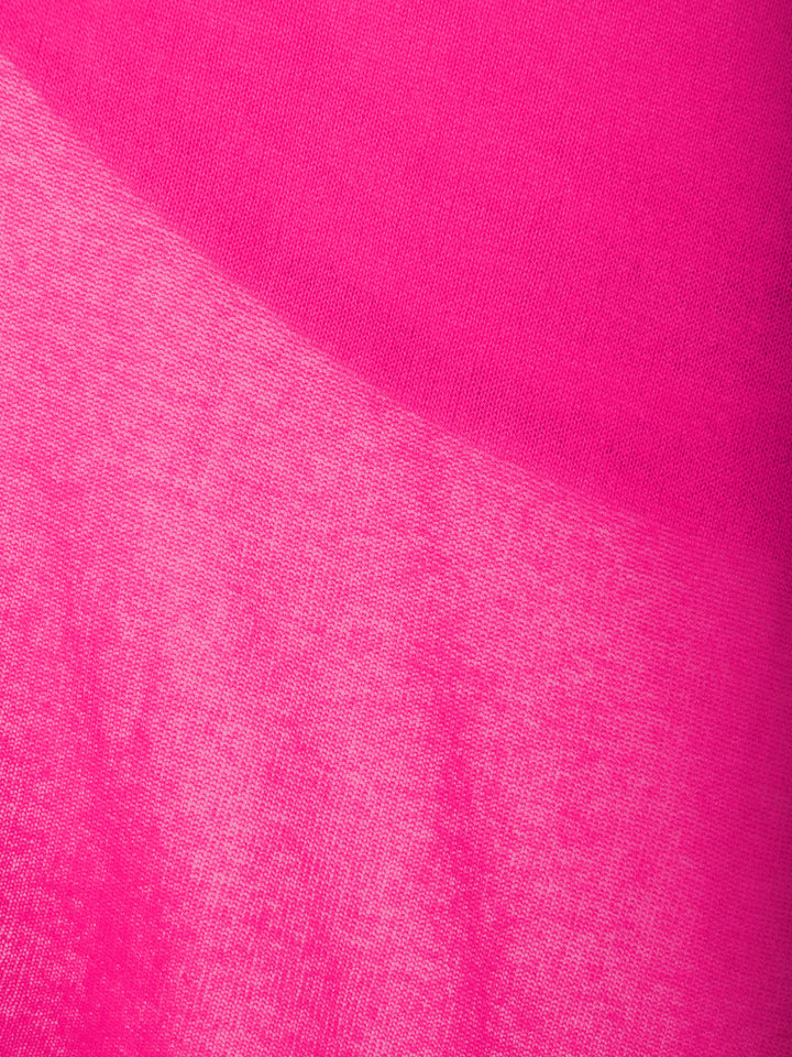 Cashmere scarf "Flow" 100% cashmere airy and light. Norwegian design. Hot pink