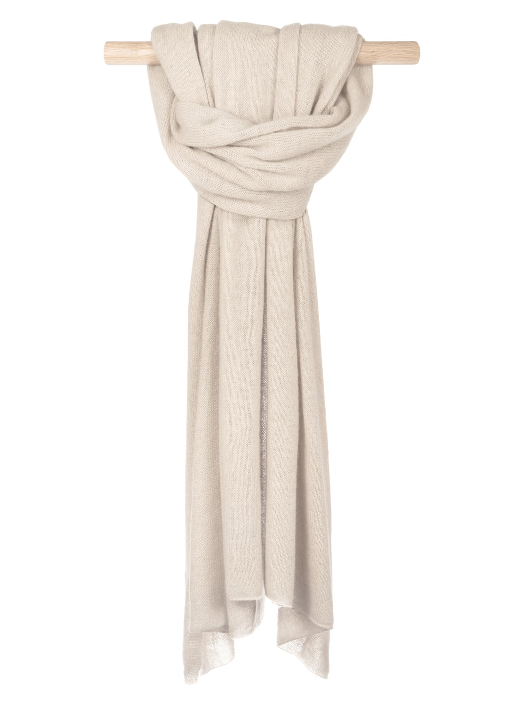 Cashmere scarf "Flow" 100% cashmere from Kashmina. Norwegian design. Color: Ginger.