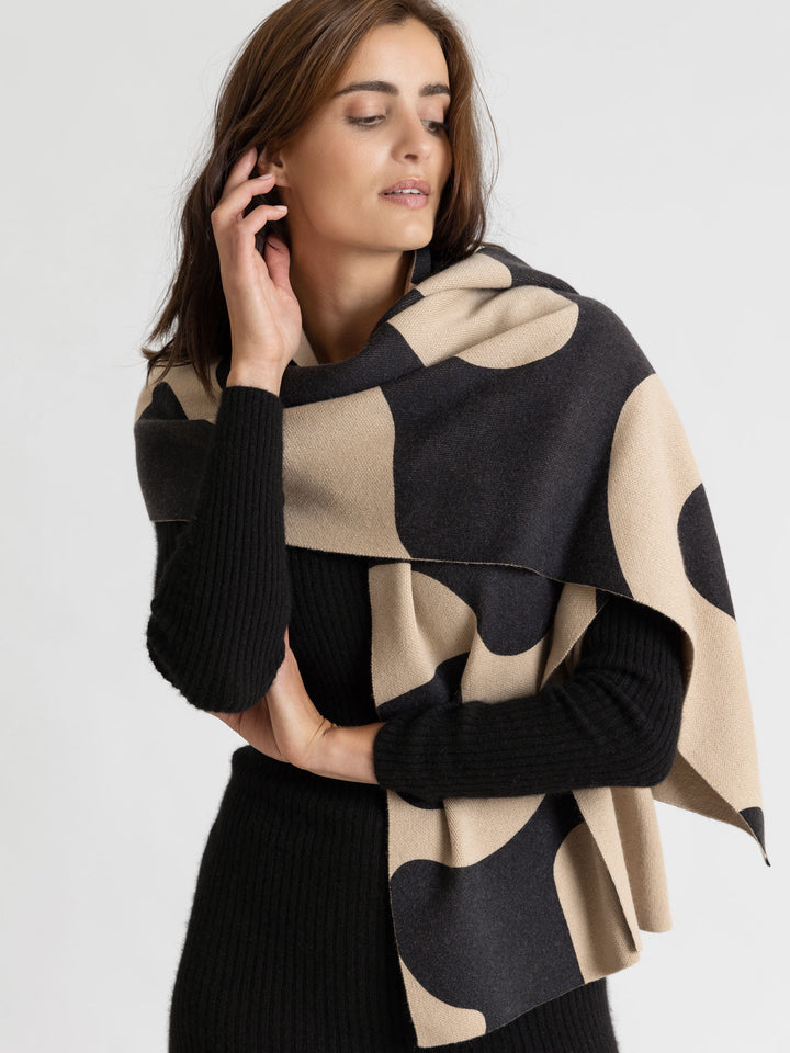 Cashmere scarf "Nobel" 100% cashmere from Kashmina