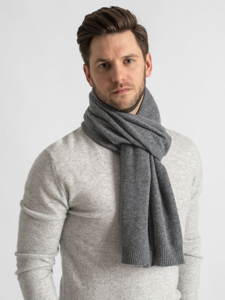 Cashmere scarf Uni, 100% cashmere from Kashmina