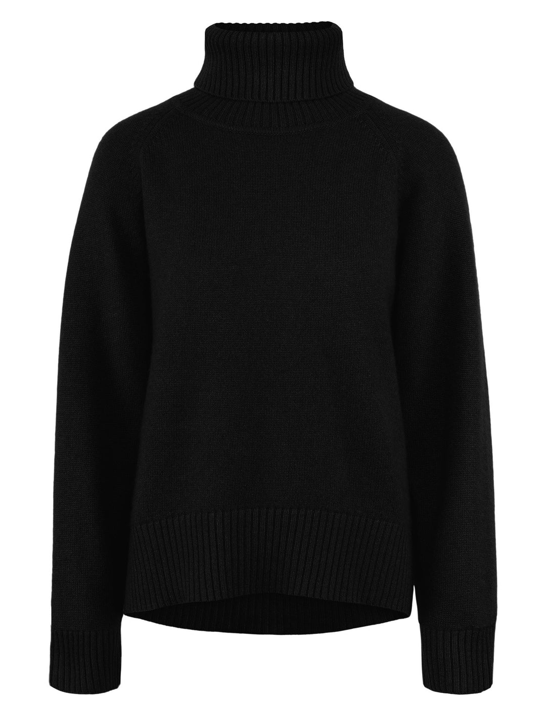 kashmina cashmere sweater black wool norwegian design sustainable fashion