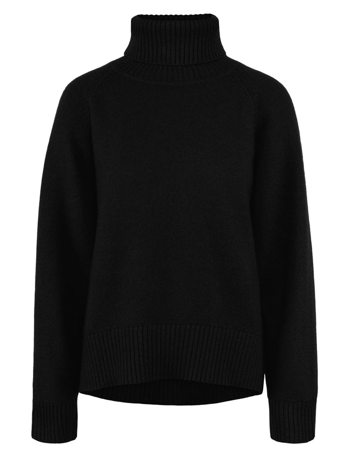 kashmina cashmere sweater black wool norwegian design sustainable fashion
