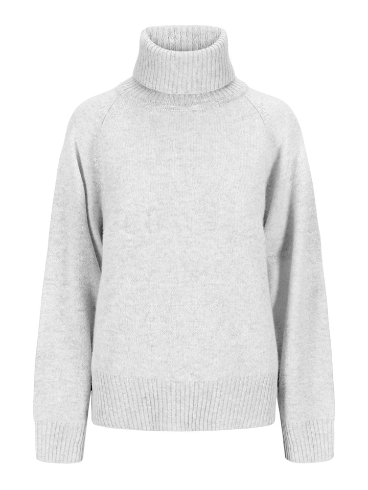 kashmina cashmere sweater milano light grey wool norwegian design sustainable fashion