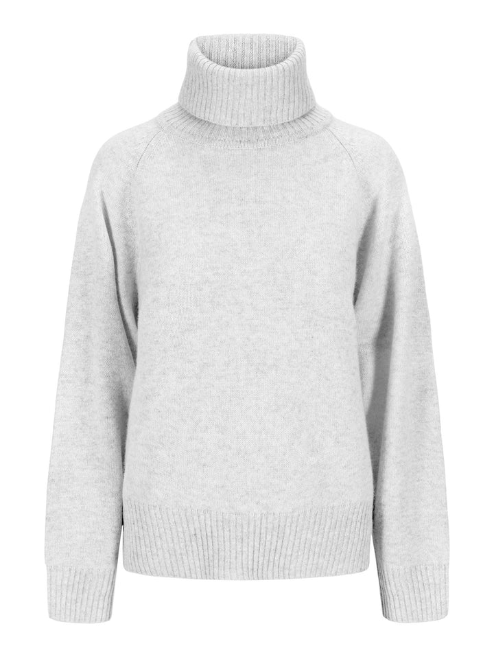 kashmina cashmere sweater milano light grey wool norwegian design sustainable fashion