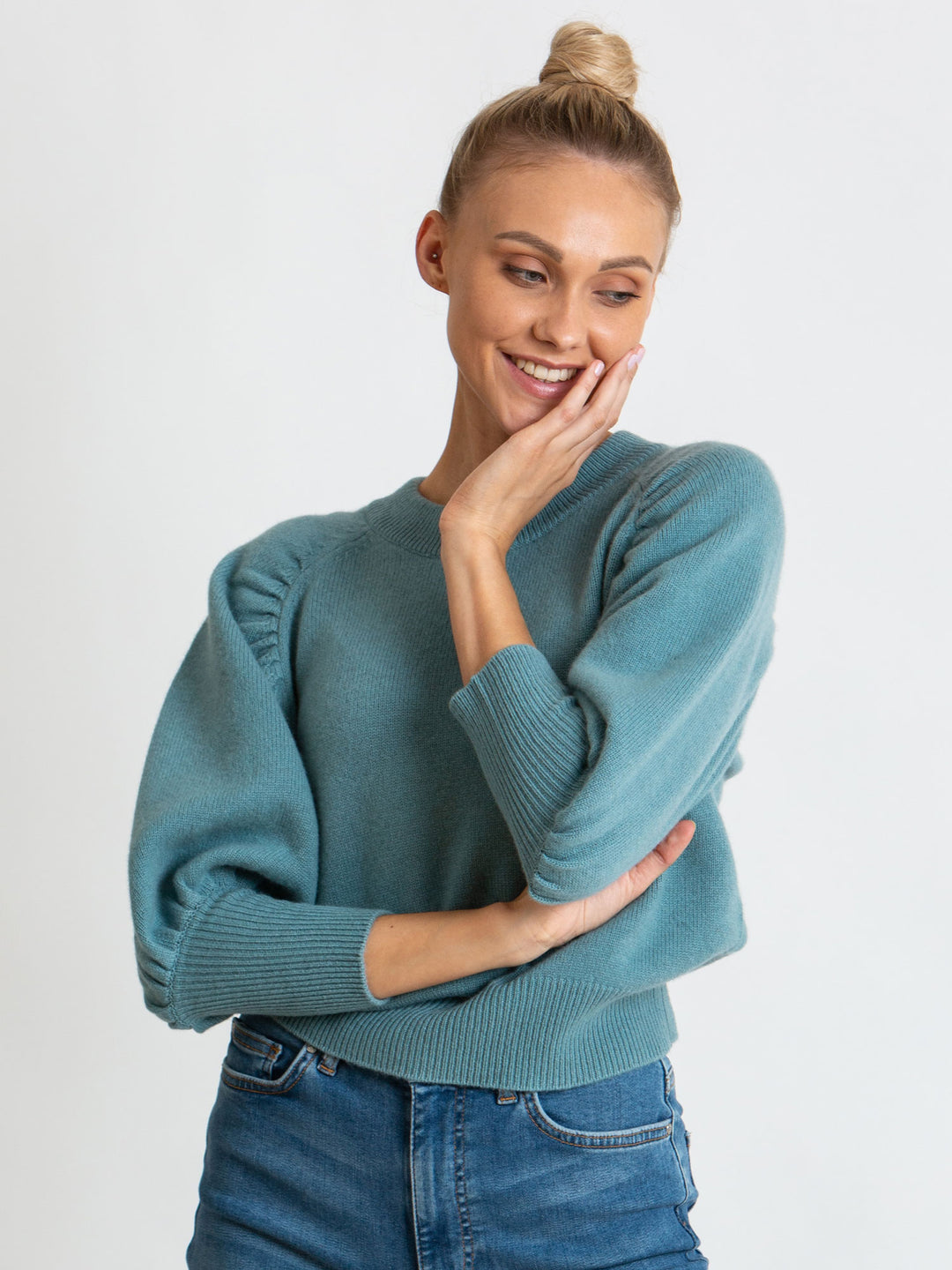 cashmere sweater aurora, 100% cashmere from Kashmina. Norwegian design, arctic