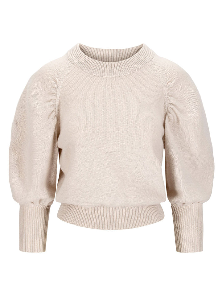 cashmere sweater aurora, 100% cashmere from Kashmina. Norwegian design, color pearl