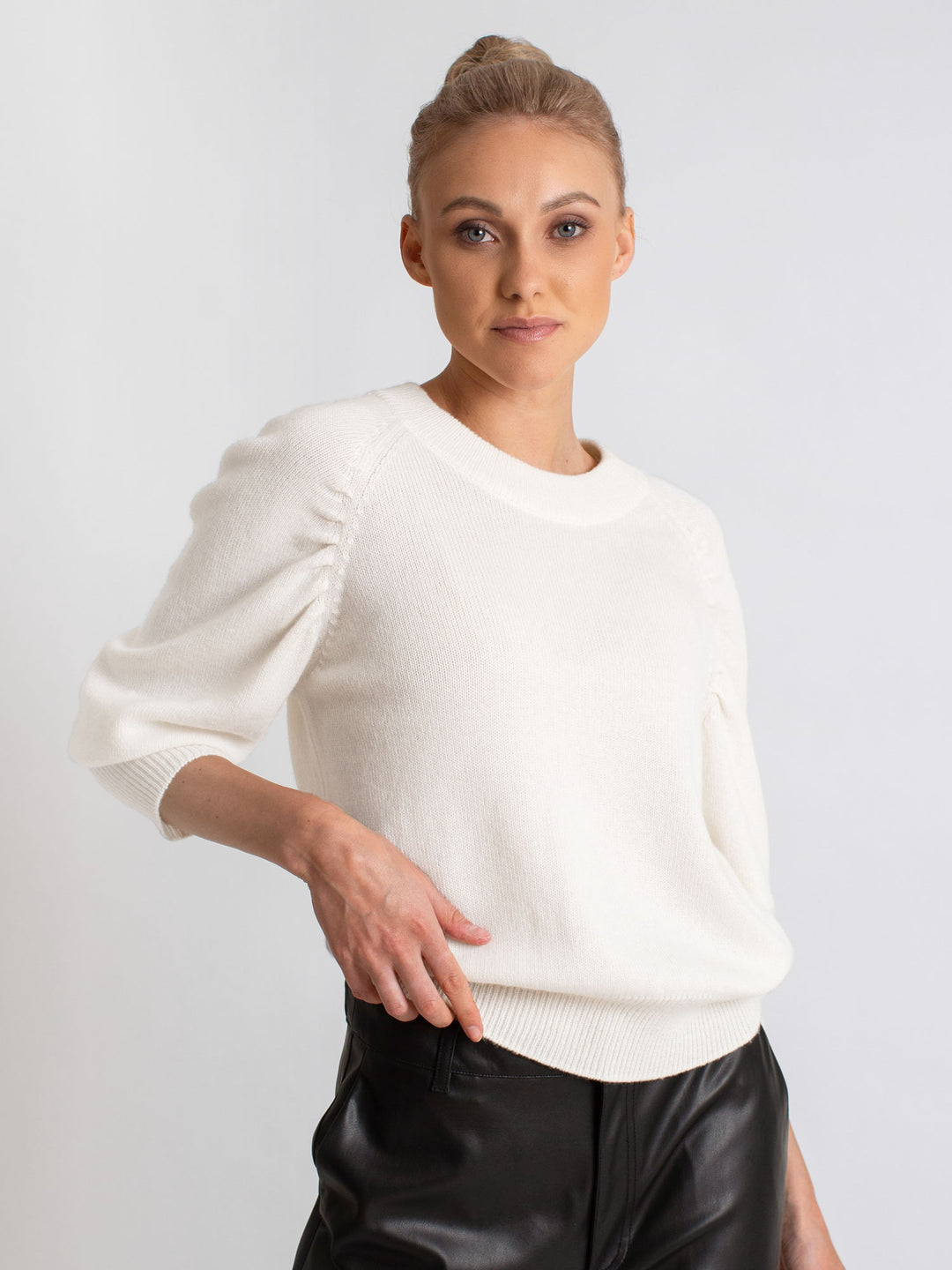 cashmere sweater "Aurora" norwegian design in 100% pure cashmere