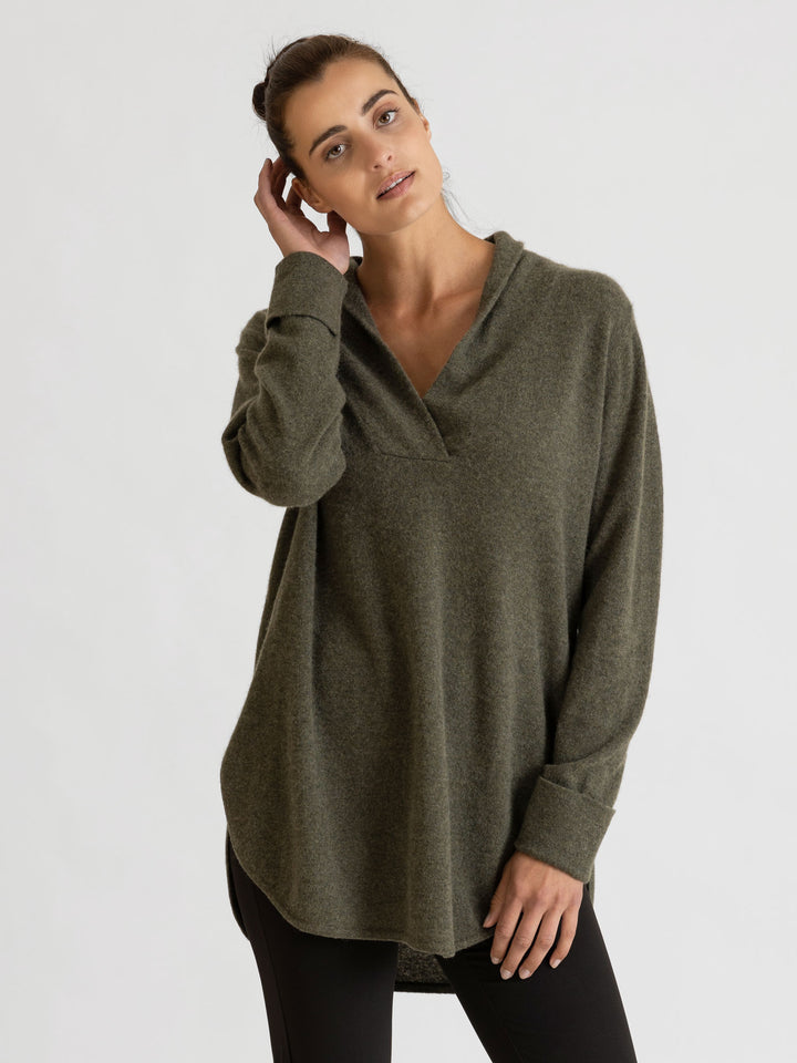 cashmere sweater "Ida" in 100% cashmere by Kashmina