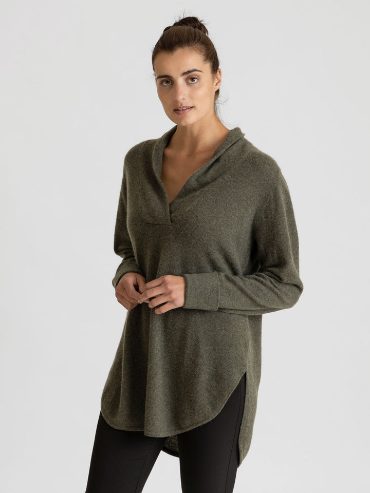 cashmere sweater "Ida" in 100% cashmere by Kashmina
