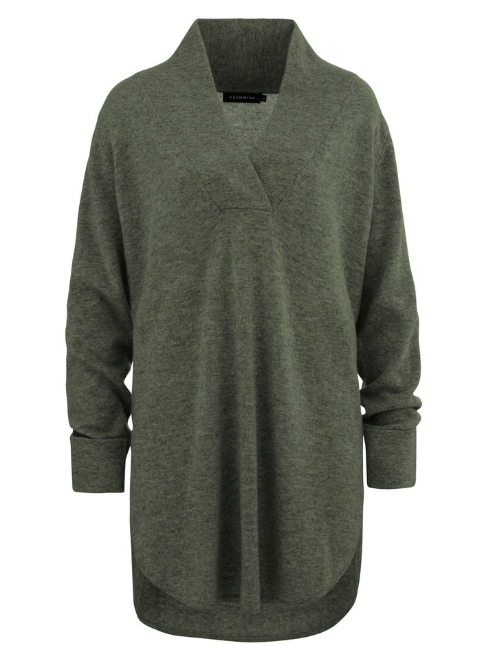 cashmere sweater "Ida" in 100% cashmere by Kashmina