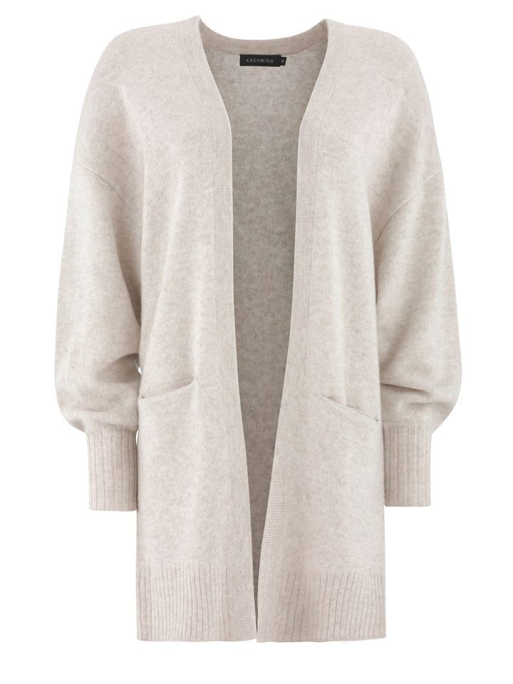 Cashmere cardigan in 100% cashmere by Kashmina