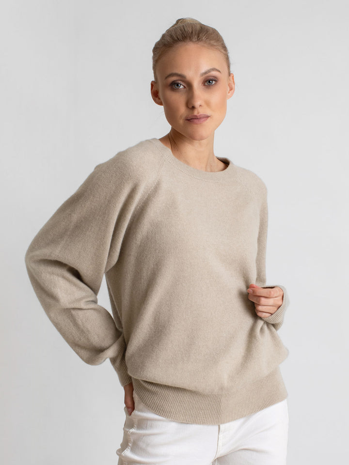 Cashmere sweater "Embla" 100% cashmere, Norwegian design from Kashmina 