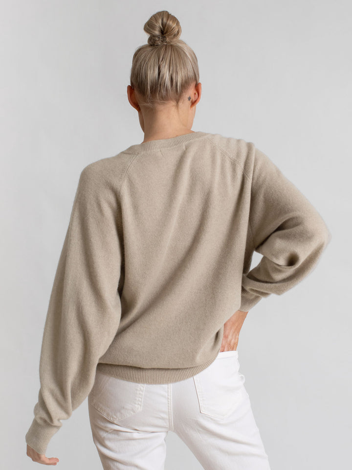 Cashmere sweater "Embla" 100% cashmere, Norwegian design from Kashmina 