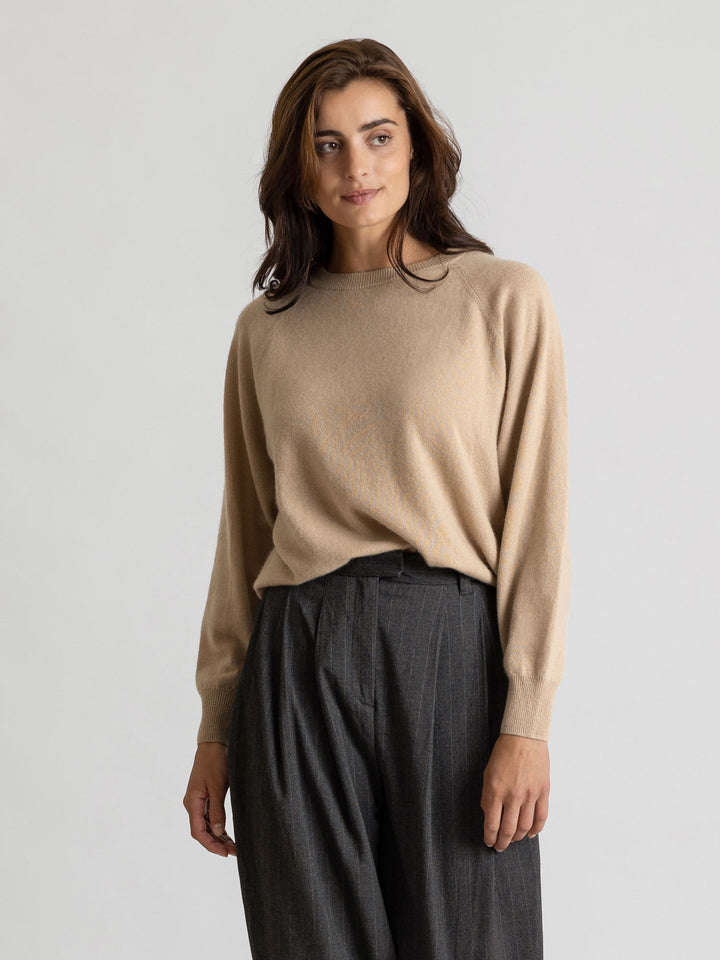Cashmere sweater "Embla" 100% cashmere from Kashmina