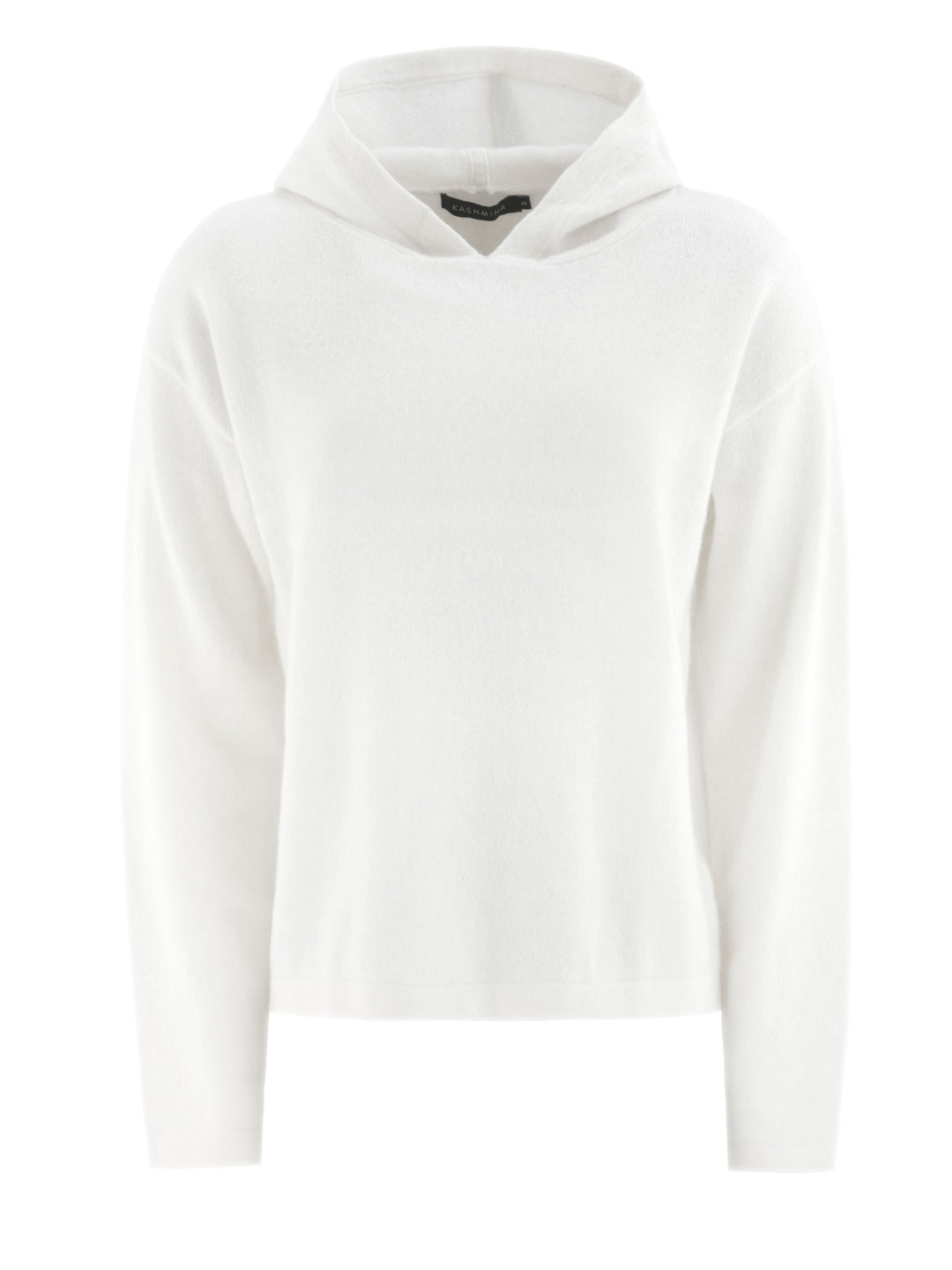cashmere sweater with hood in 100% cashmere by Kashmina