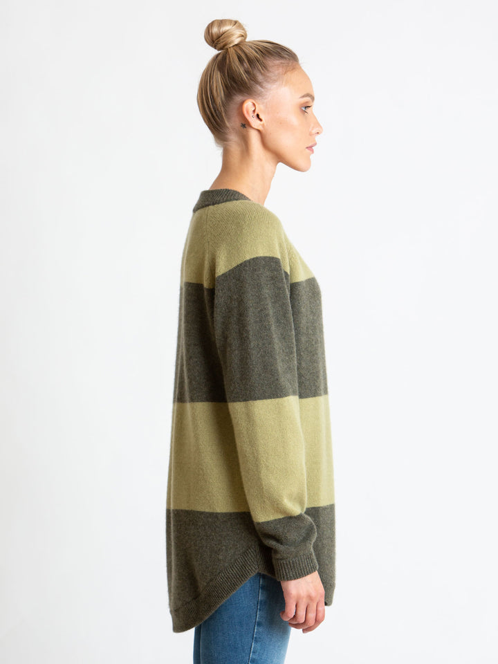 cashmere sweater Jannike in 100% cashmere by Kashmina