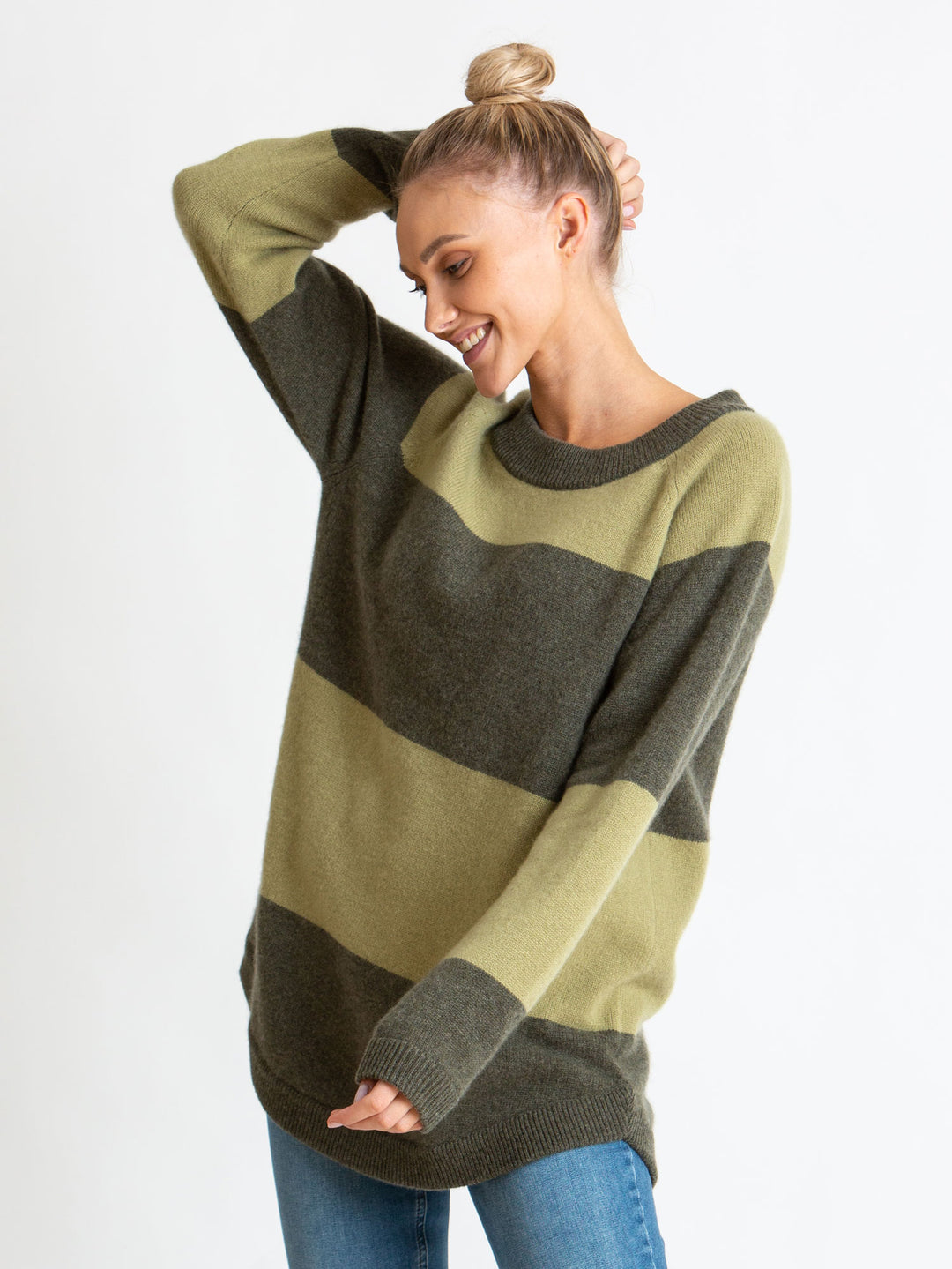 cashmere sweater Jannike in 100% cashmere by Kashmina
