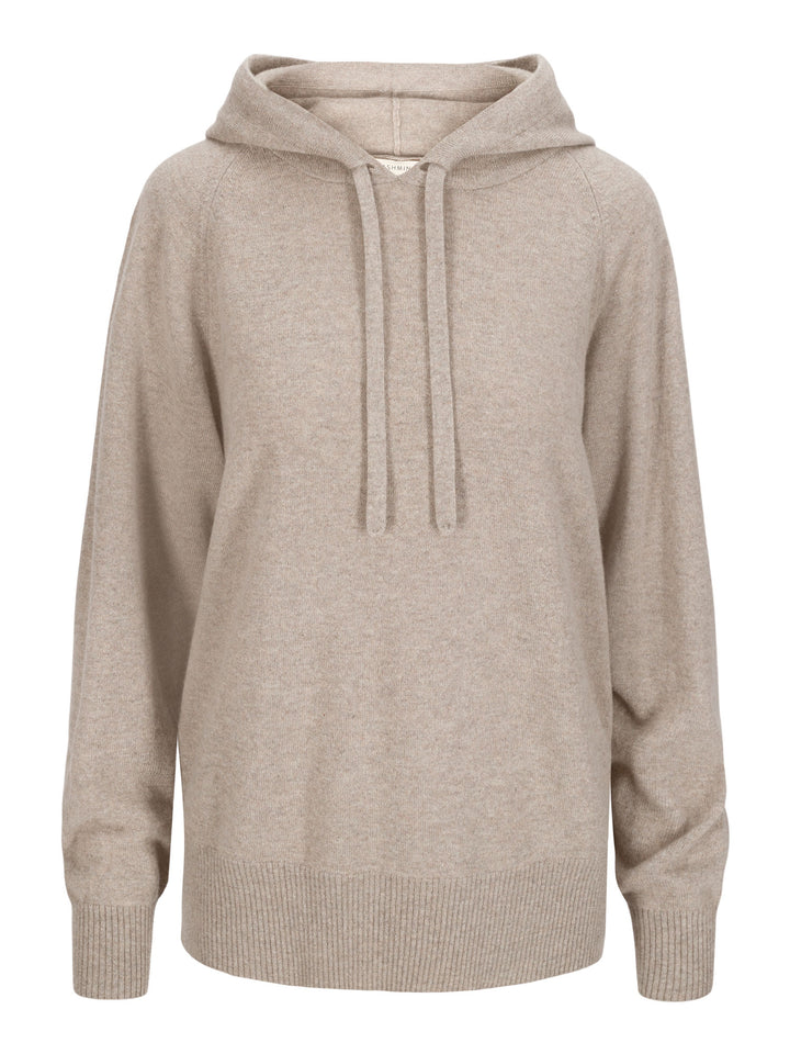 KASHMINA cashmere hoodie 100% cashmere, Lys hoodie, Toast