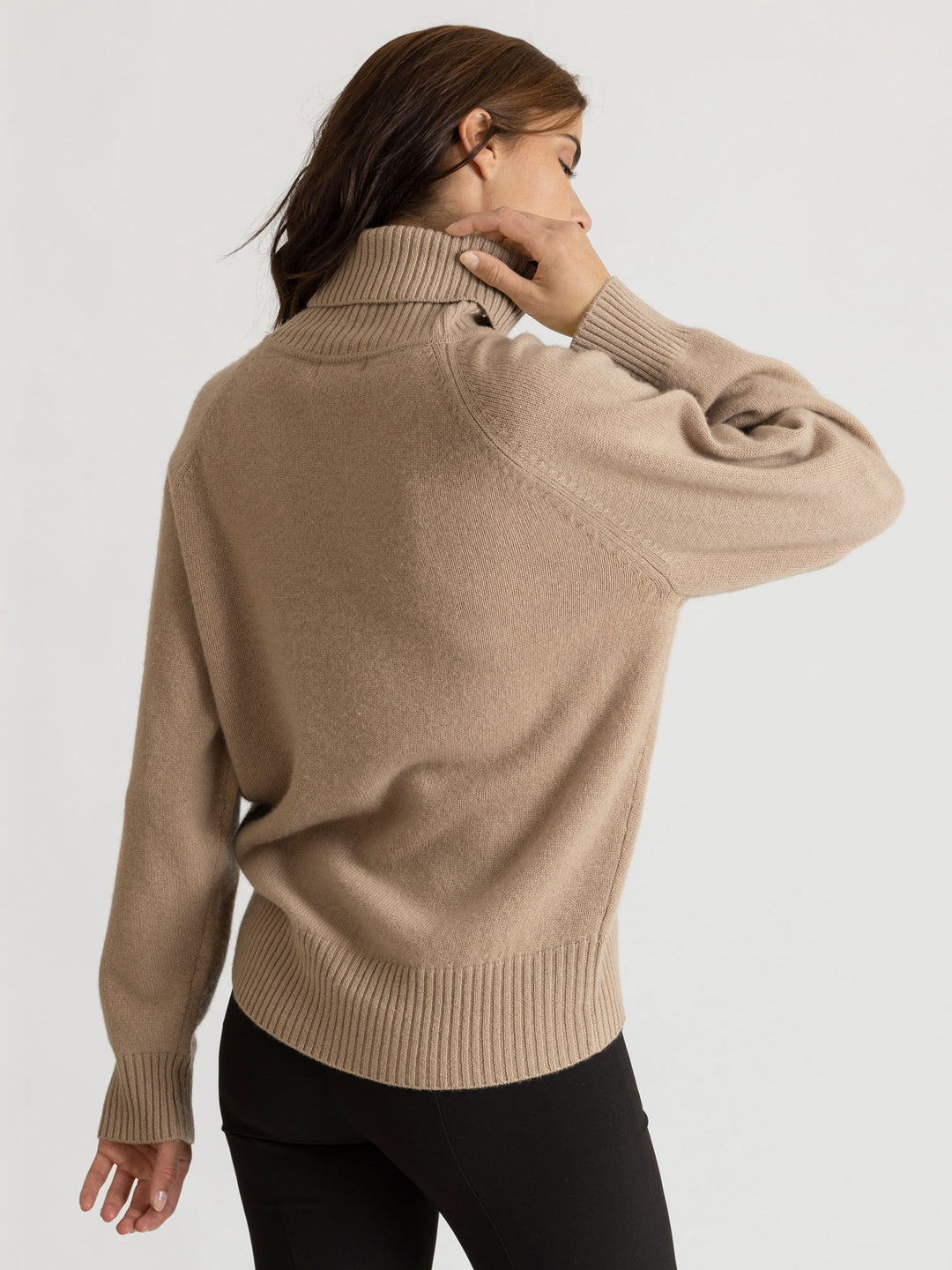 kashmina cashmere sweater milano sand wool norwegian design sustainable fashion