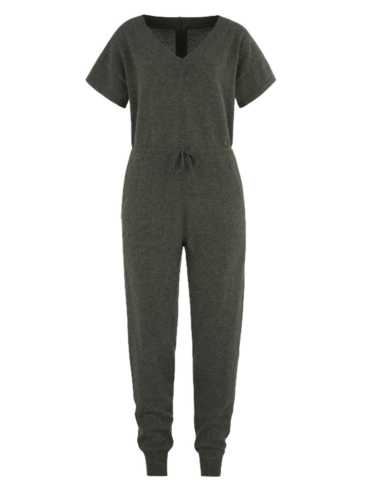 Cashmere jumpsuit in 100% cashmere by Kashmina