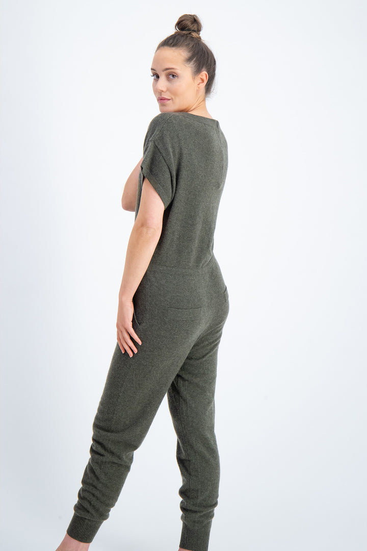 Cashmere jumpsuit in 100% cashmere by Kashmina