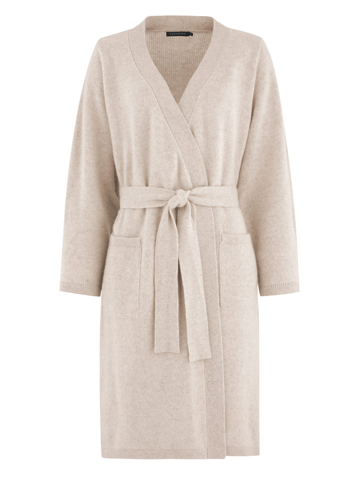 cashmere robe Lux in 100%cashmere by Kashmina