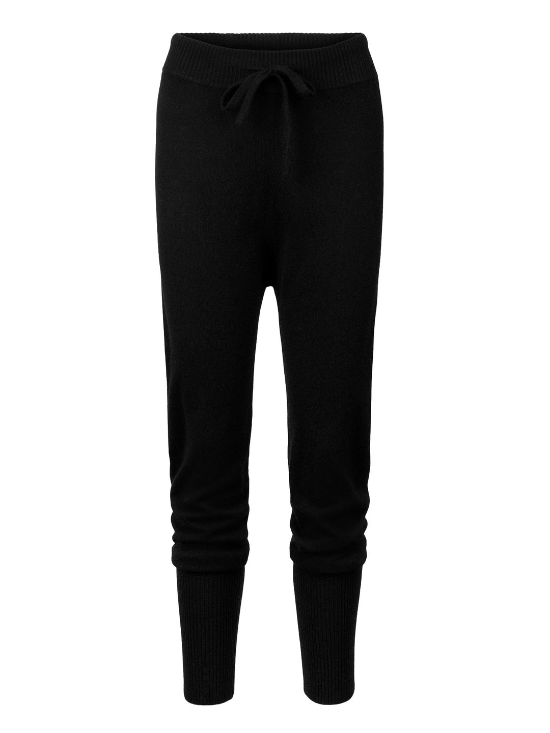 Cashmere pants "Chill" in 100% pure cashmere. Color: Black.  Scandinavian design by Kashmina.