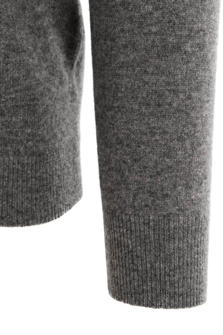 Cashmere sweater round neck for men