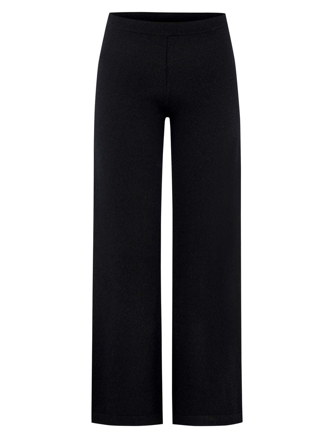 Manhattan cashmere trousers, black