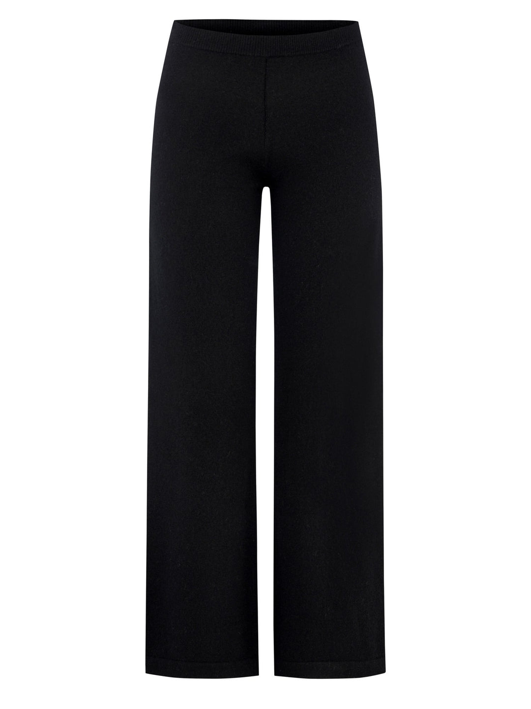 Cashmere wool pants "Classic Pants" in 100% cashmere wool. Color: Black. Scandinavian design by Kashmina.