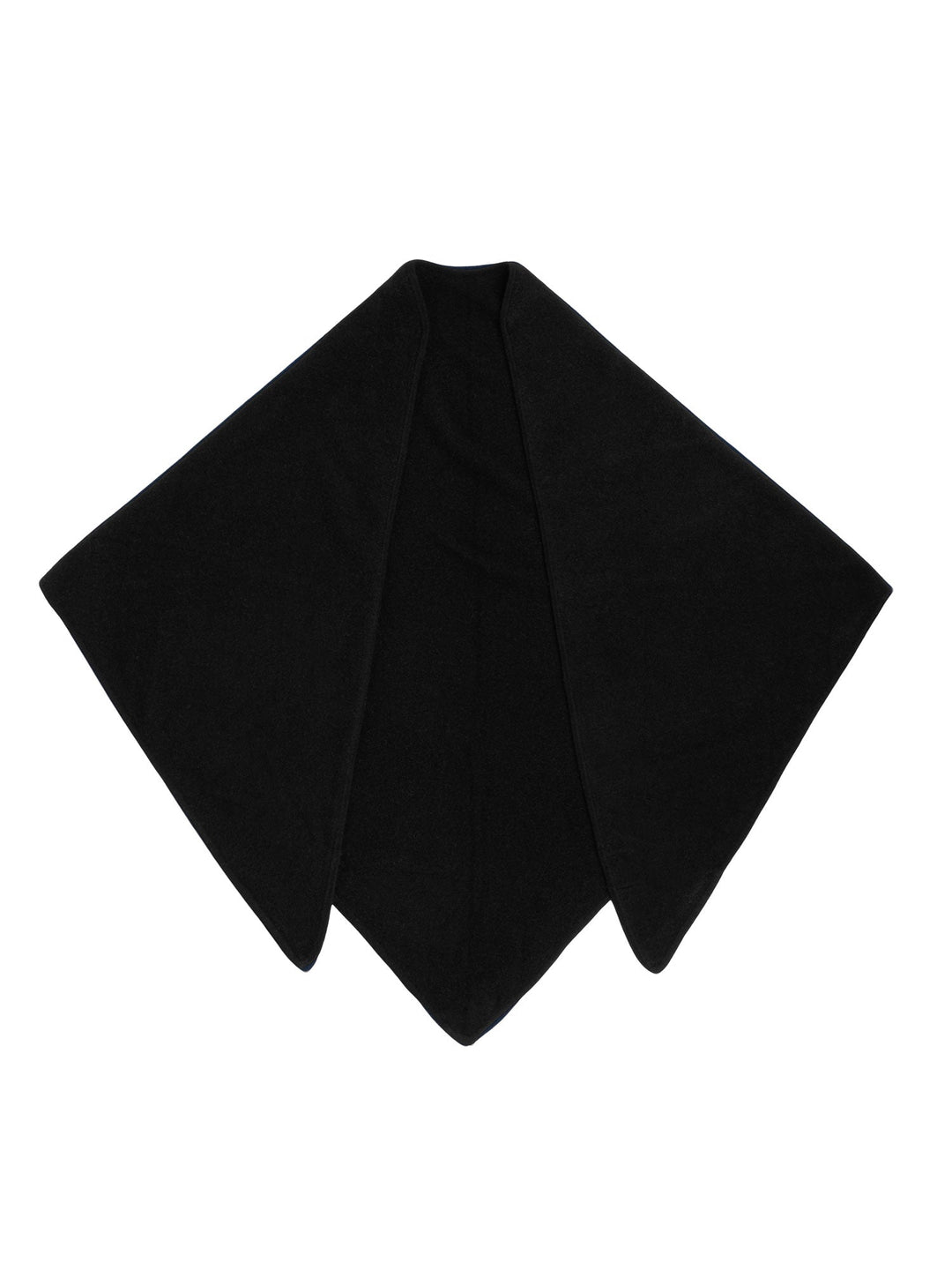 Cashmere scarf "Triangle" in 100% pure cashmere. Scandinavian design by Kashmina of Norway. Color: Black.