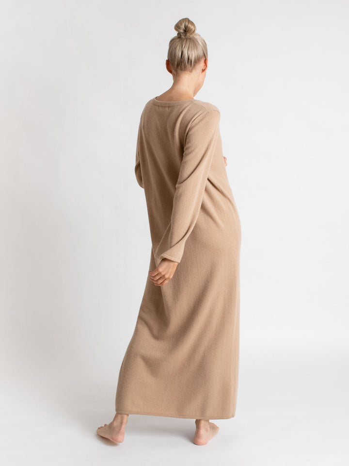 boheme maxi boheme dress bohemian kashmir delicate sustainable fashion bærekraftig mote norsk design norwegian design scandi cool scandinavian