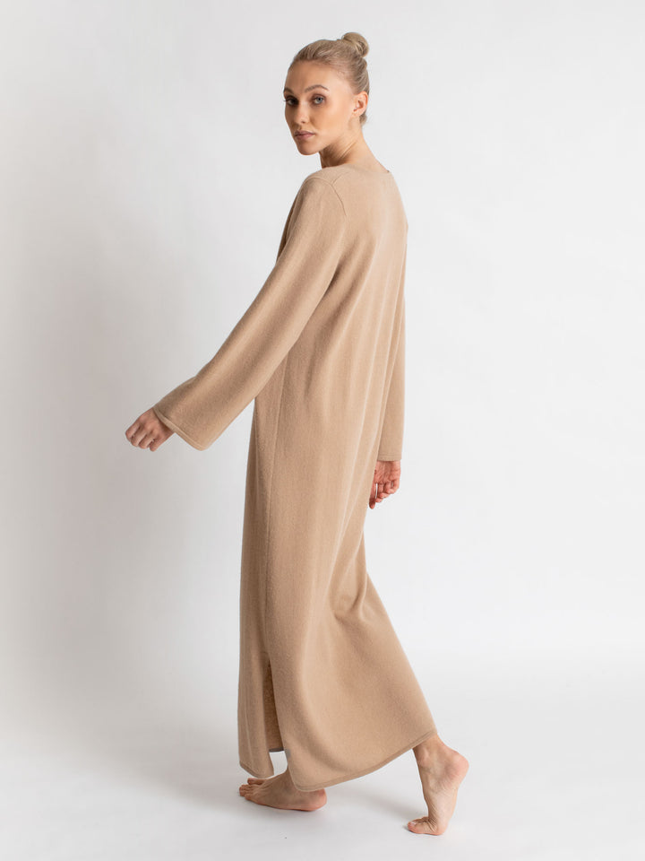 boheme maxi boheme dress bohemian kashmir delicate sustainable fashion bærekraftig mote norsk design norwegian design scandi cool scandinavian