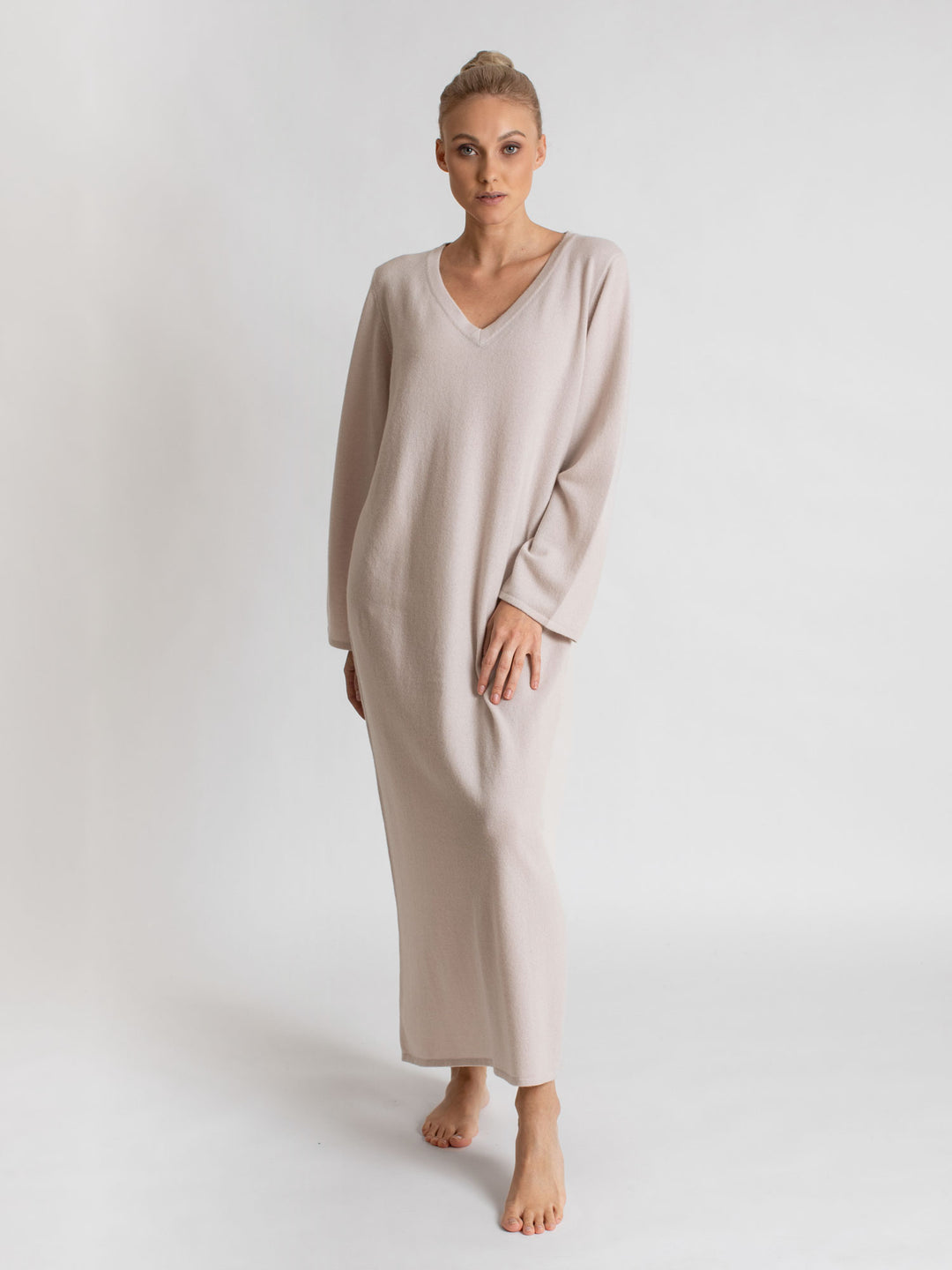 cashmere dress Bohéme Maxi by Kashmina 100% cashmere