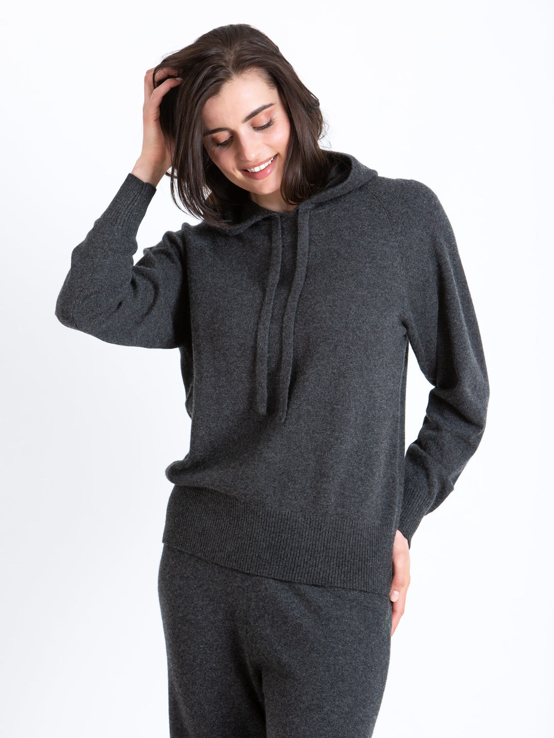 KASHMINA cashmere hoodie 100% cashmere