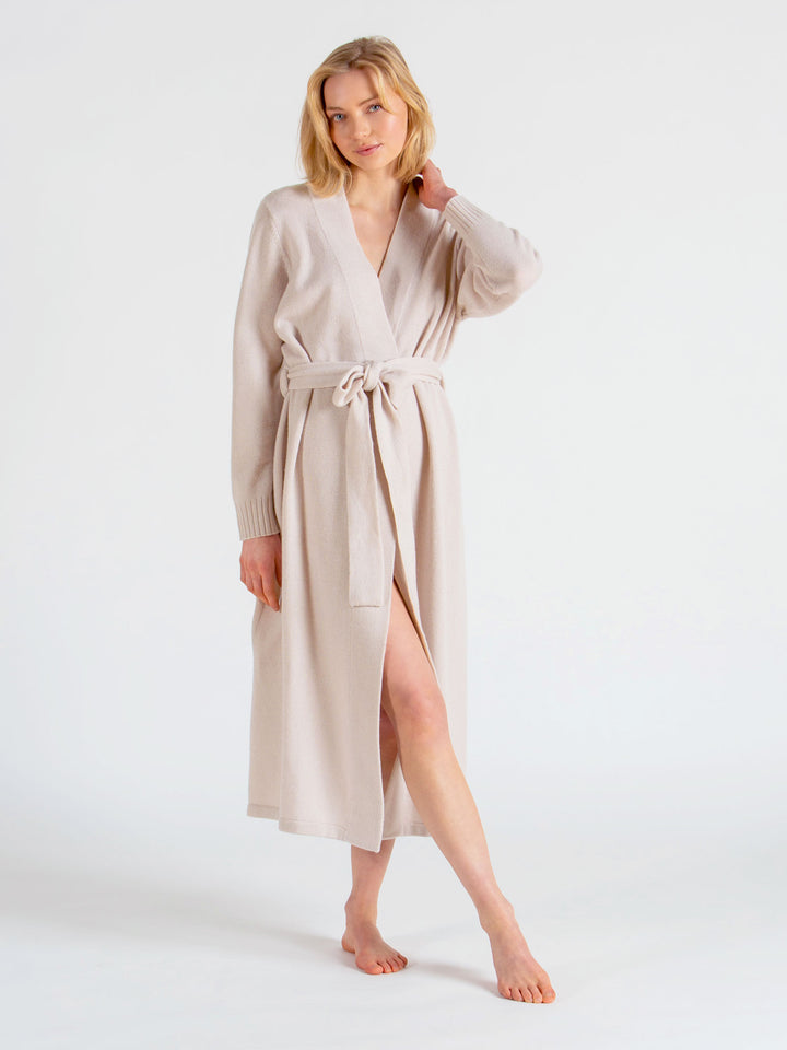 morning robe 100% Kashmir from Kashmina, pearl comfort 