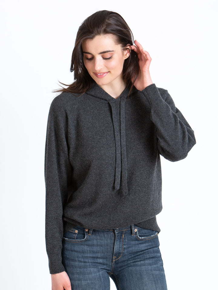 KASHMINA cashmere hoodie 100% cashmere